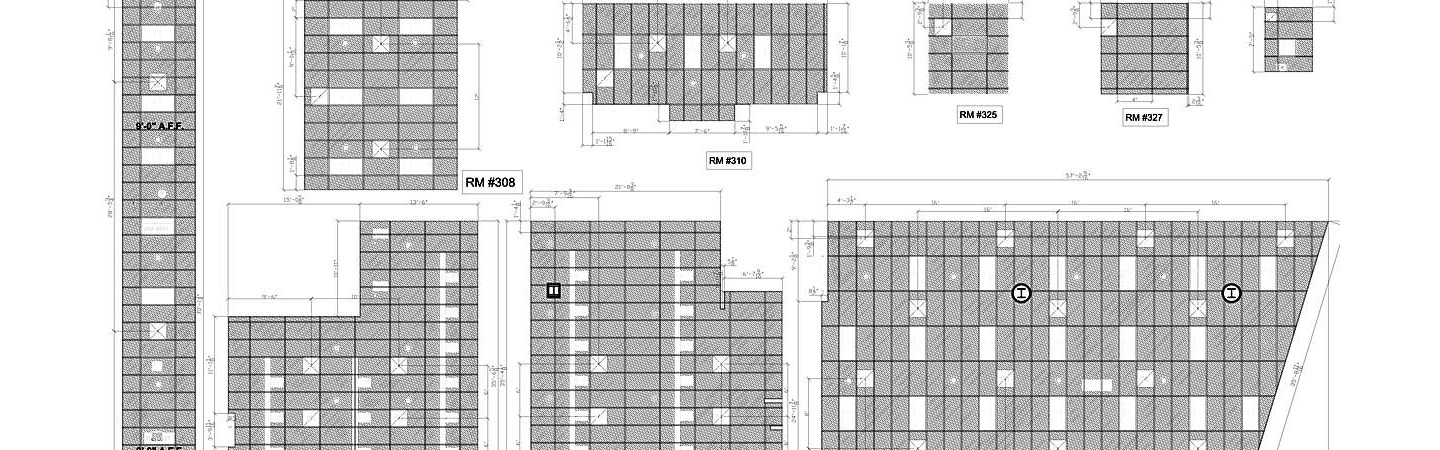 ACT Ceiling Shop Drawings