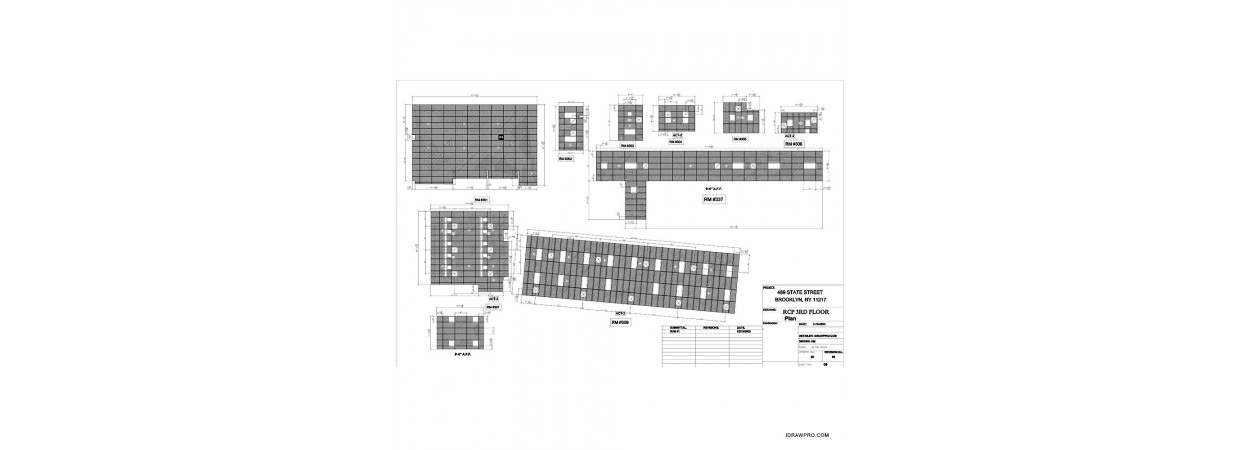 ACT Ceiling Shop Drawings