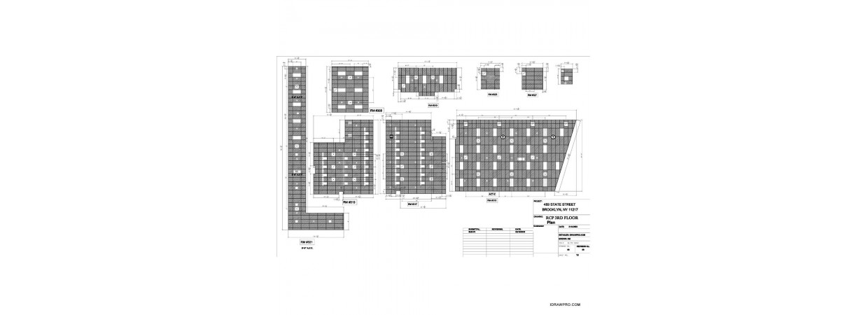 ACT Ceiling Shop Drawings