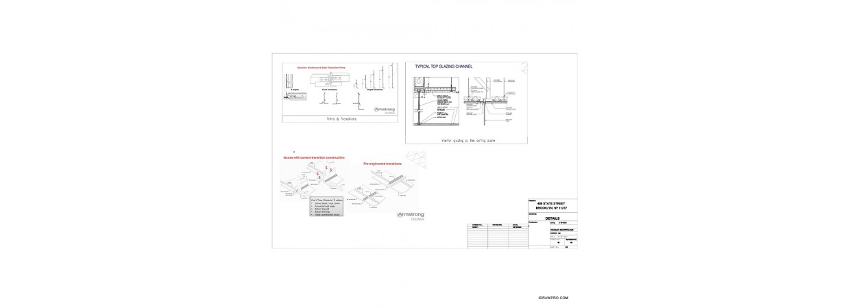 ACT Ceiling Shop Drawings