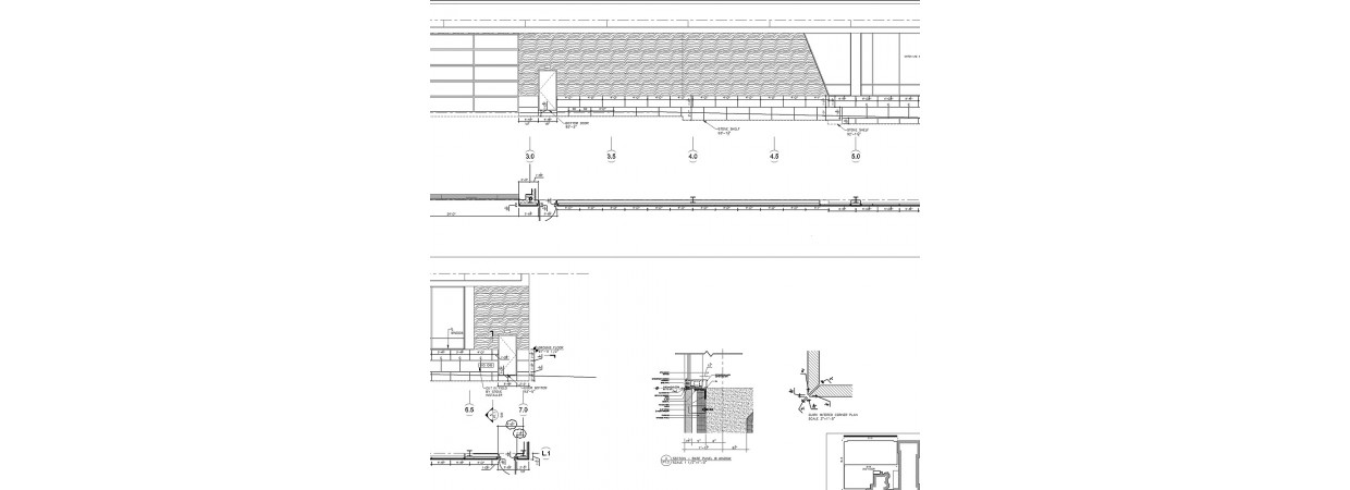 Bluestone Panels Shop Drawings For New Construction Project