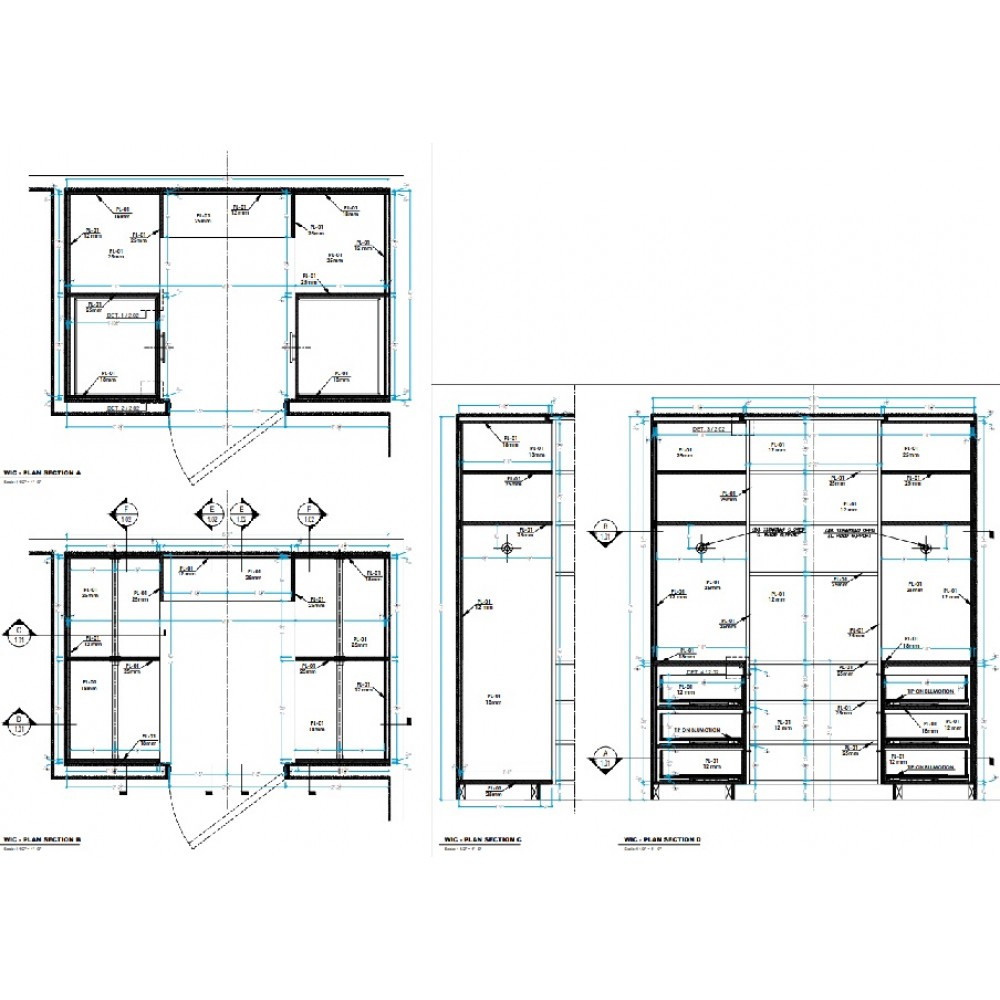 Kitchen Shop Drawings