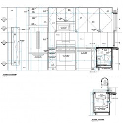 Kitchen Cabinets Shop Drawings