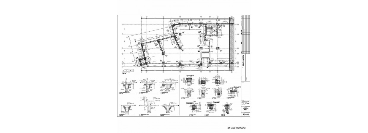  Rebar shop drawings including placement layout details and schedule.