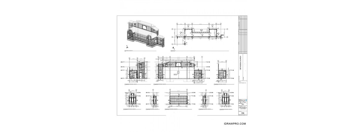  Metal Studs shop drawings with placement layout, details and material schedule