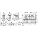 CMU reinforcing placement layout details and rebar schedule