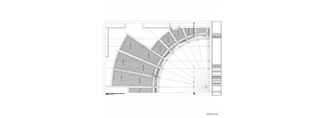 College Courtyard tiles layout shop drawings