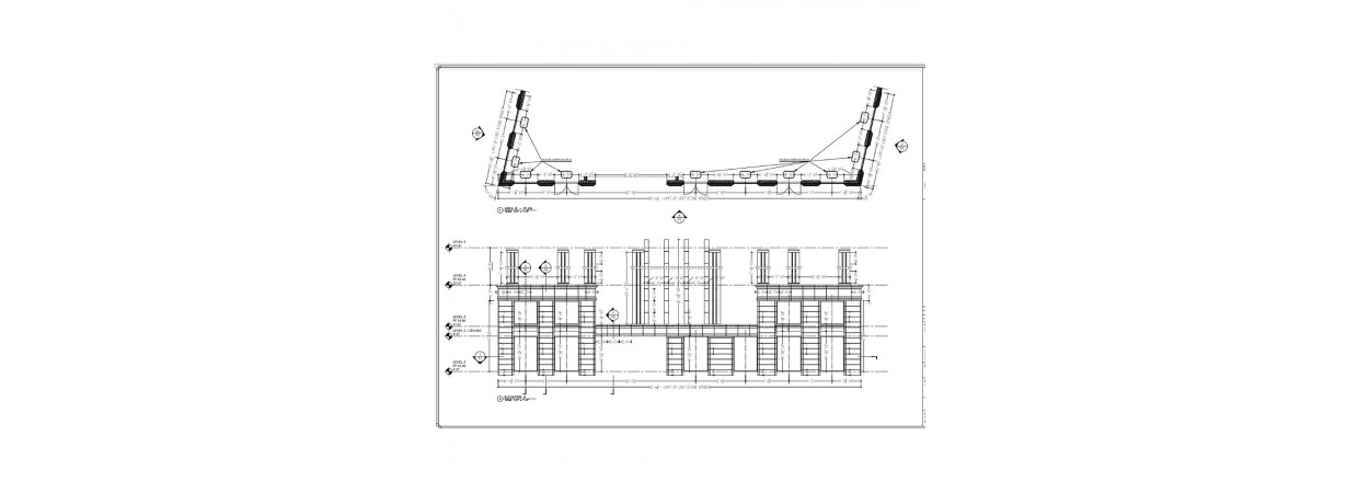 Cast Stone Shop Drawings with cut tickets and setting drawings