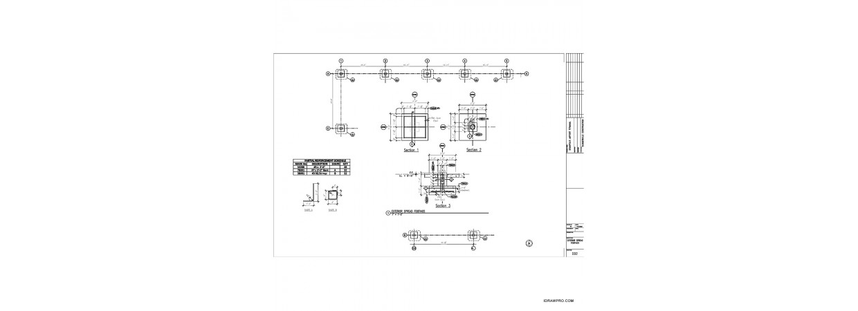 Rebar shop drawings needed for this project