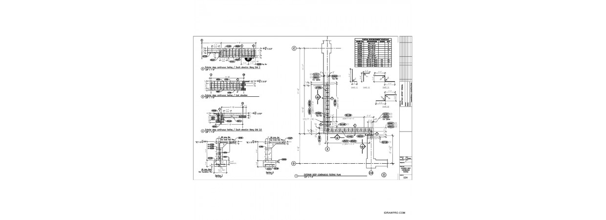 Rebar shop drawings needed for this project