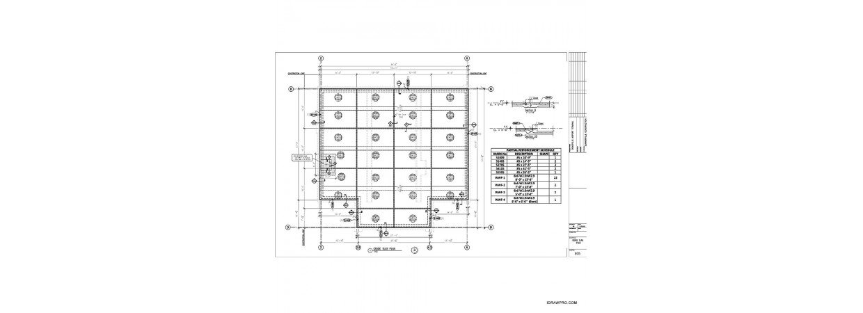 Rebar shop drawings needed for this project