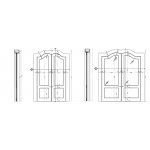 Custom wood doors shop drawings