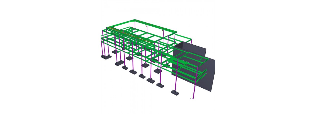  Structural steel shop drawings with erection and fabrication drawings