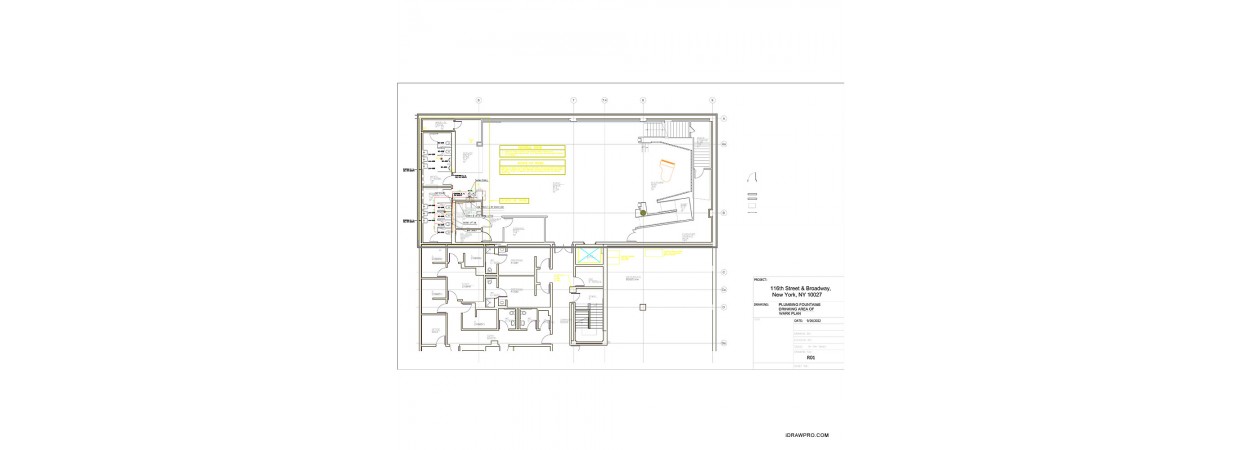 2D/3D shop drawings and as-built drawings for the drinking fountain