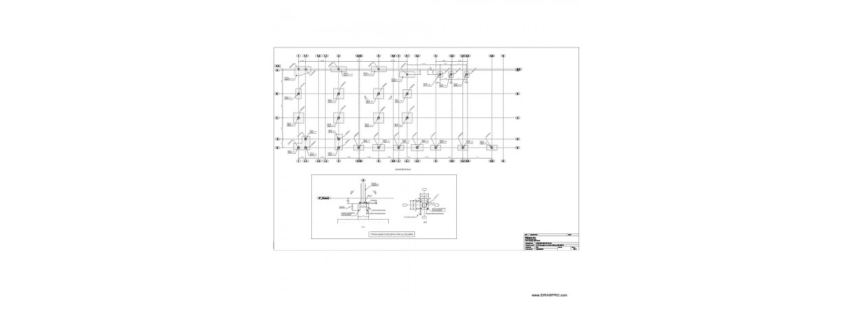  Structural steel shop drawings with erection and fabrication drawings