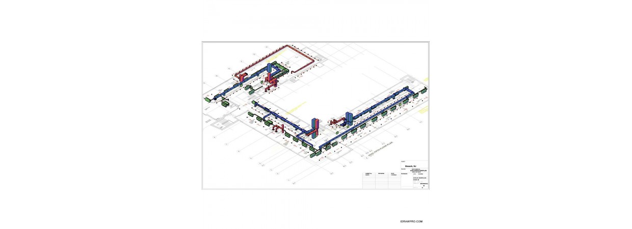 Mechanical system shop drawings