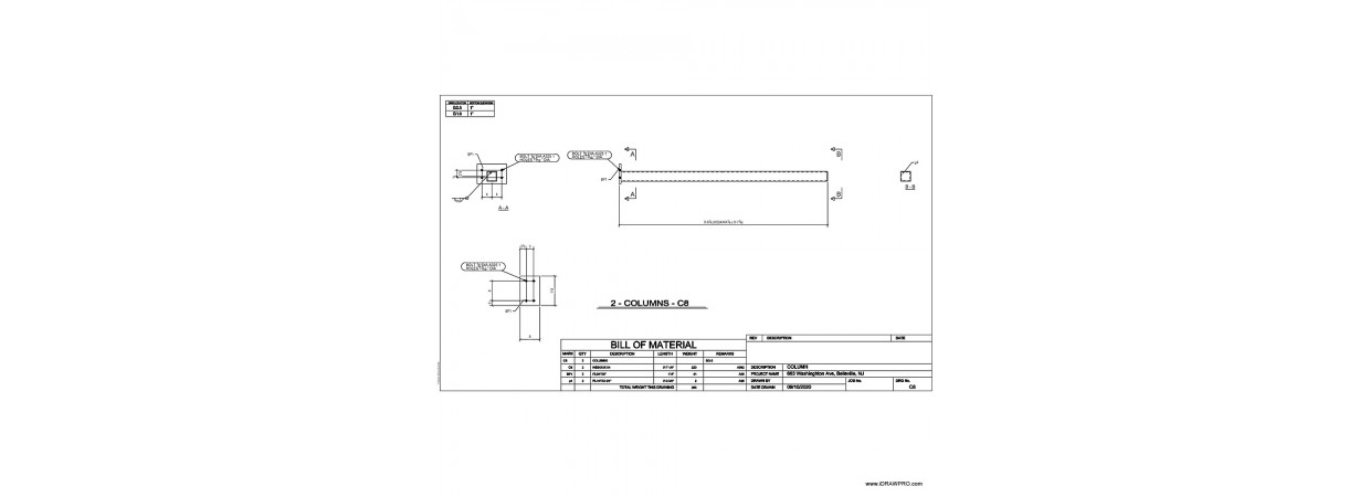 Structural Steel Shop Drawings And Detailing