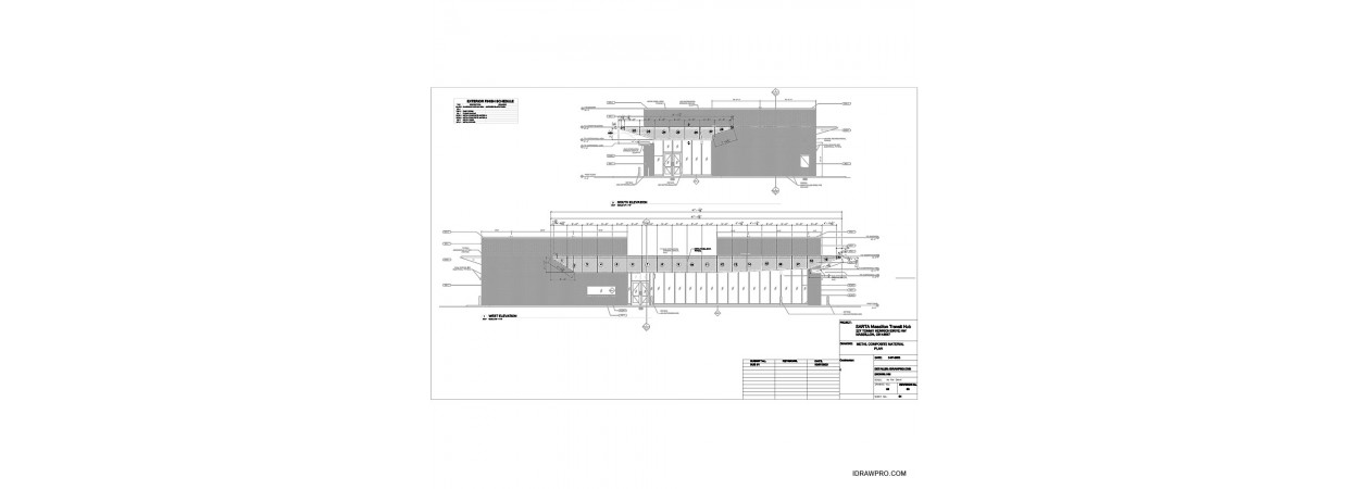 ALUCOBOND® MCM cladding shop drawings