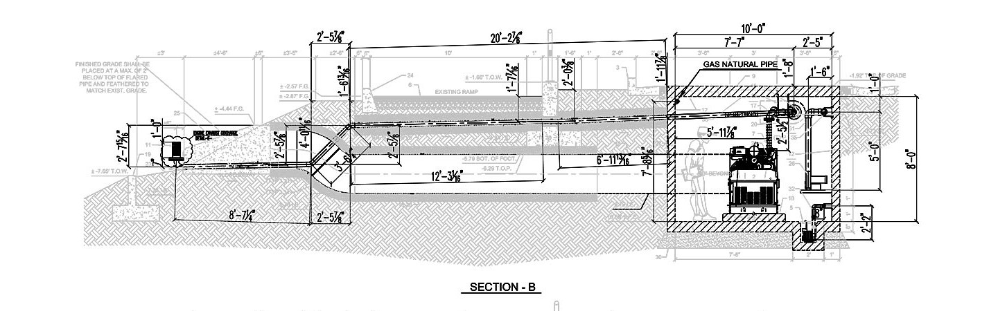 Mechanical Stainless Steel Pipe Shop Drawings