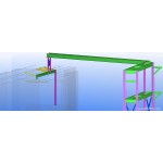 Shop drawings for pipe bridge and framing