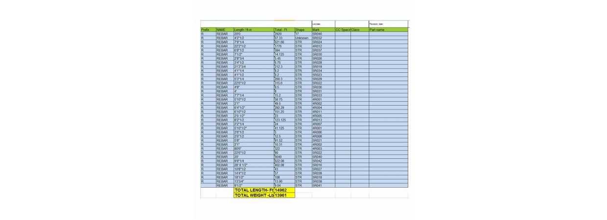 Mat Slab on Grade shop drawings