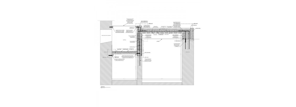 Concrete and rebar placement shop drawings