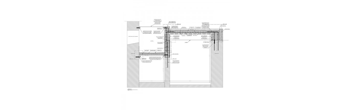 Concrete and rebar placement shop drawings