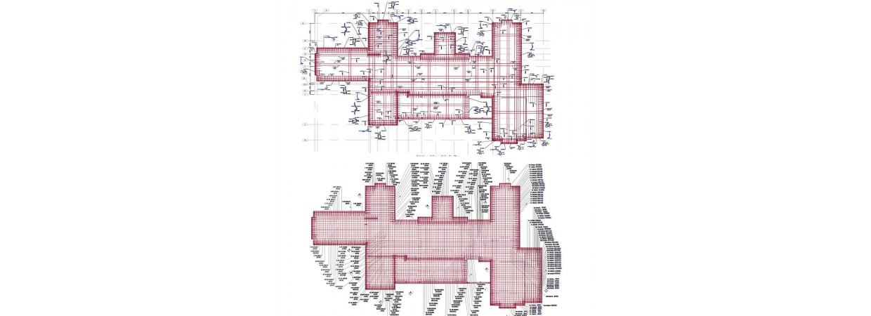 Mat Slab on Grade shop drawings