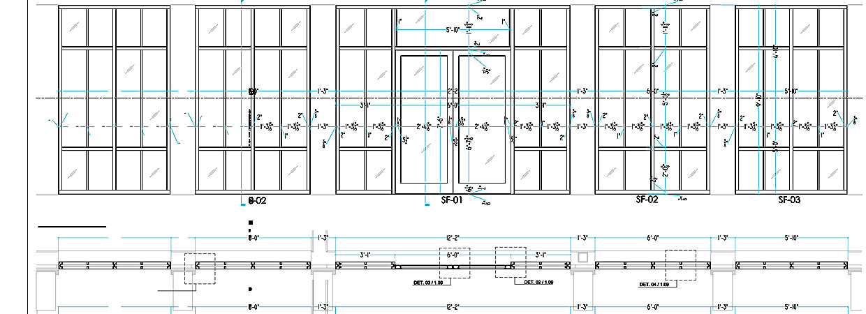 Kawneer® Storefront shop drawings needed for submittals