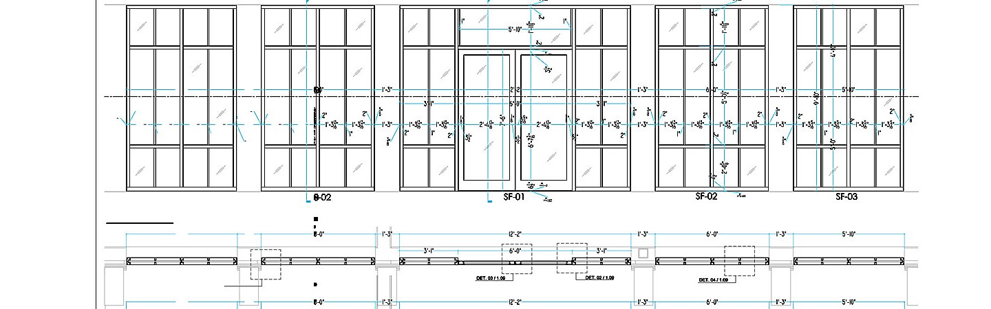 Kawneer® Storefront shop drawings needed for submittals