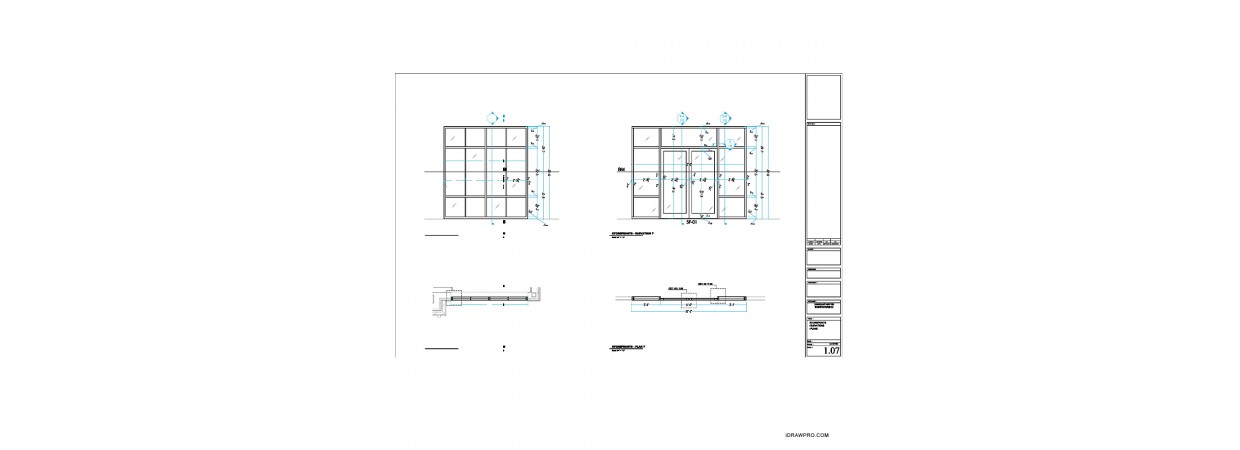 Kawneer® Storefront shop drawings needed for submittals