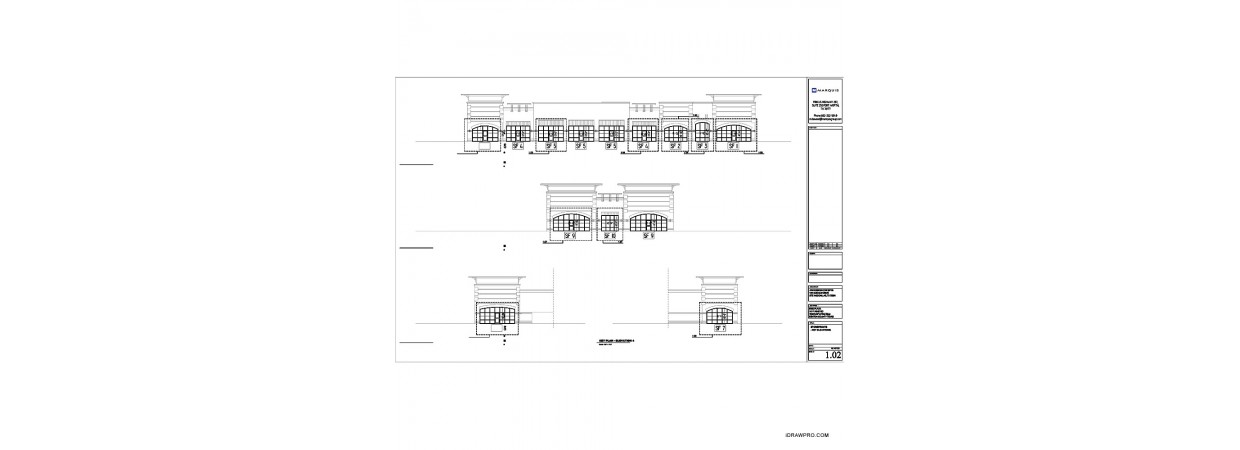 Oldcastle BuildingEnvelope™ storefront shop drawings for submittals