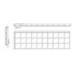 Aluminum frame windows shop drawings